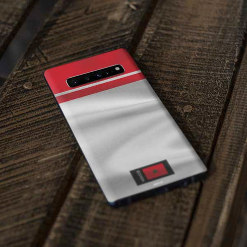 Morocco Soccer Flag Galaxy S10 Plus Skin